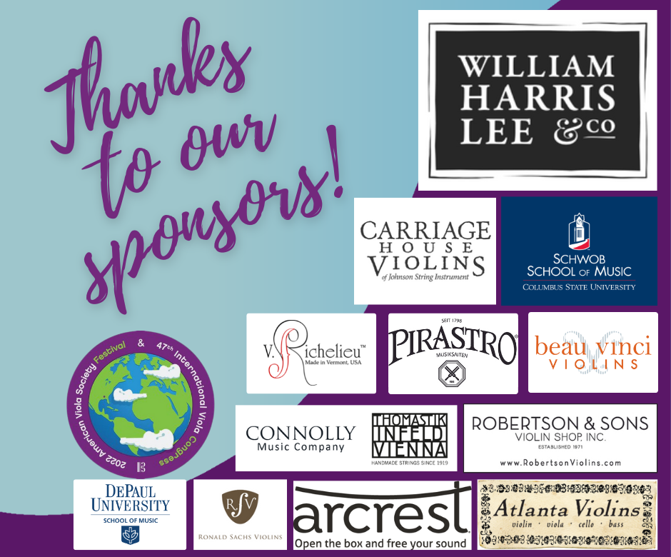 Thank you to our 2022 Festival & Congress Sponsors!