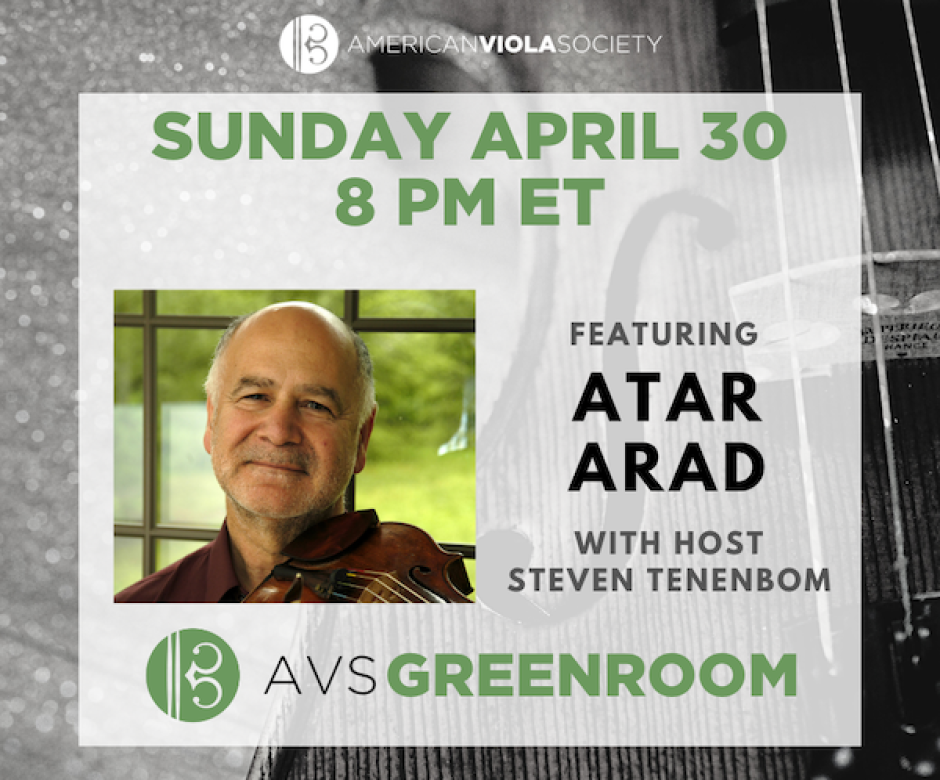April AVS Greenroom