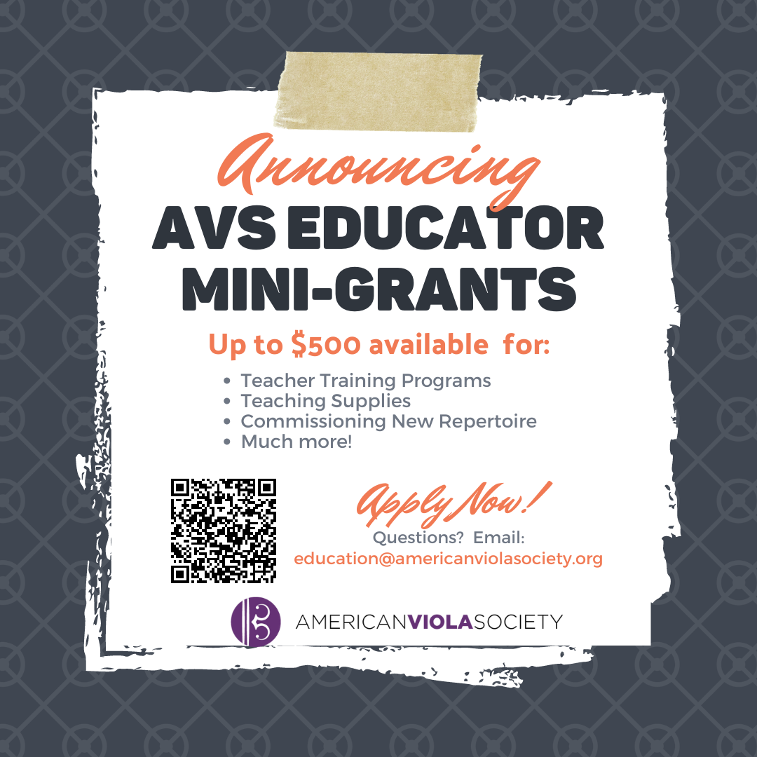 Avs Educator Mini Grants