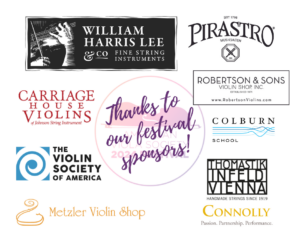 Thanks To Our Festival Sponsors! (facebook Post) (1)